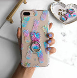 Pineapple Holo iPhone Case