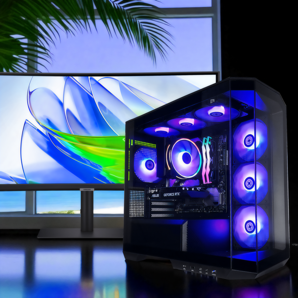 Project Zero Pano Dark Essential Ready to Ship Gaming PC