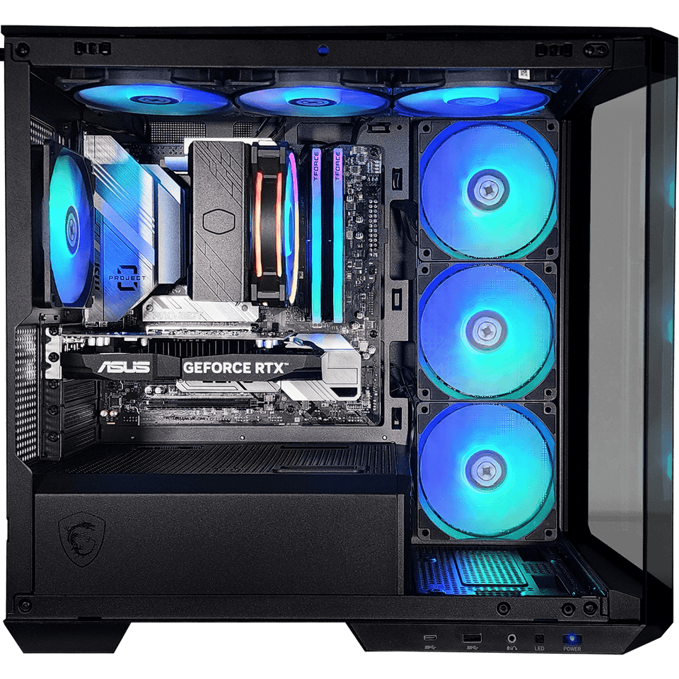 Project Zero Pano Dark Essential Ready to Ship Gaming PC