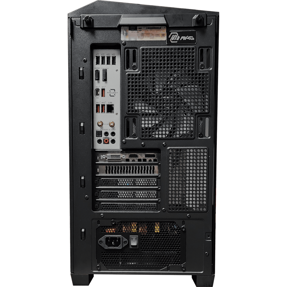Project Zero Pano Dark Essential Ready to Ship Gaming PC