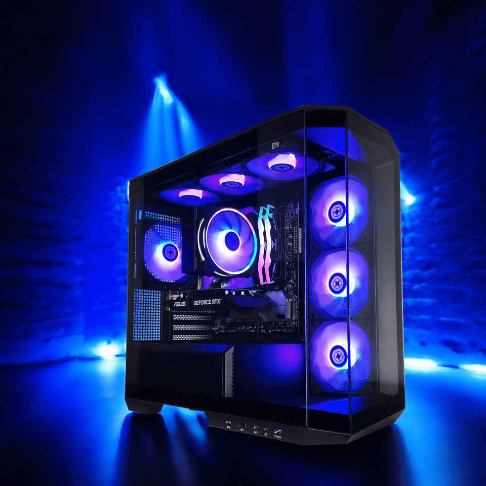 Project Zero Pano Dark Essential Ready to Ship Gaming PC