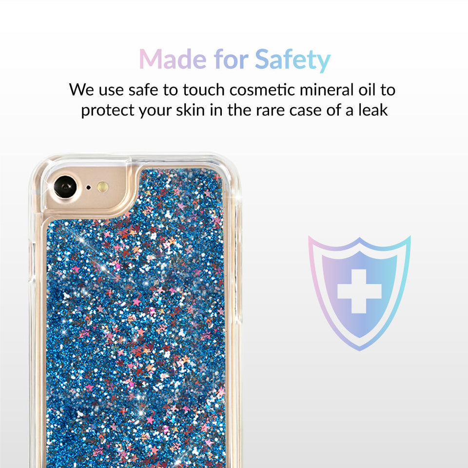 STARRY NIGHT GLITTER IPHONE CASE