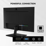24 inch Monitor. Z-Edge Computer Monitor. Full HD 1920 x 1080p IPS Display 100Hz PC Monitor with HDMI. VGA. Frameless. Anti-Glare Screen