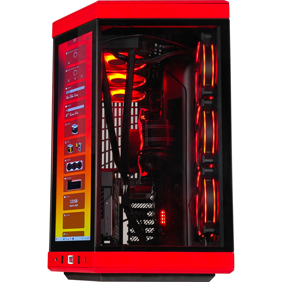 Y70 Red Eye Ultimate X3D Ready to Ship Gaming PC