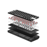 Fantech 60% RGB Mechanical Keyboard Black (MAXFIT61)