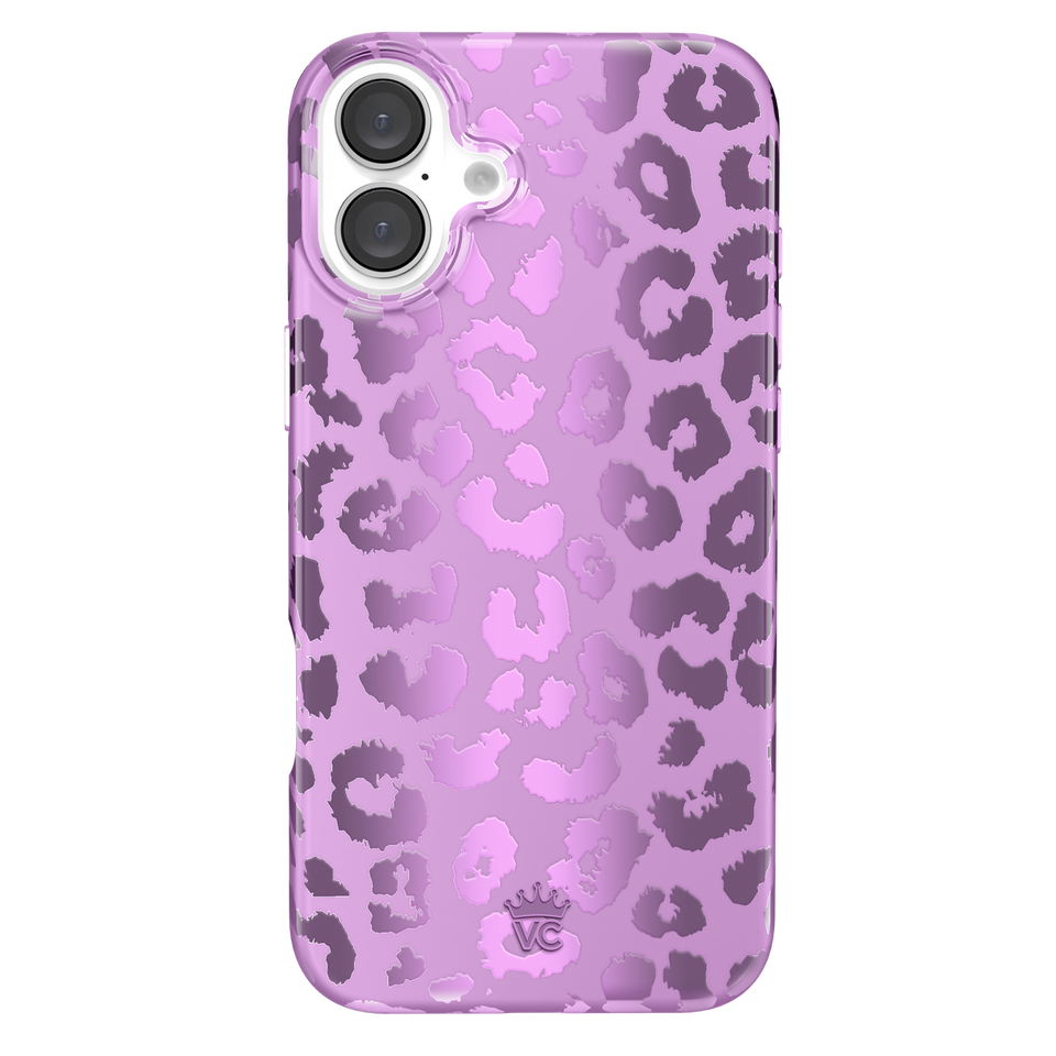 Amethyst Leopard iPhone Case
