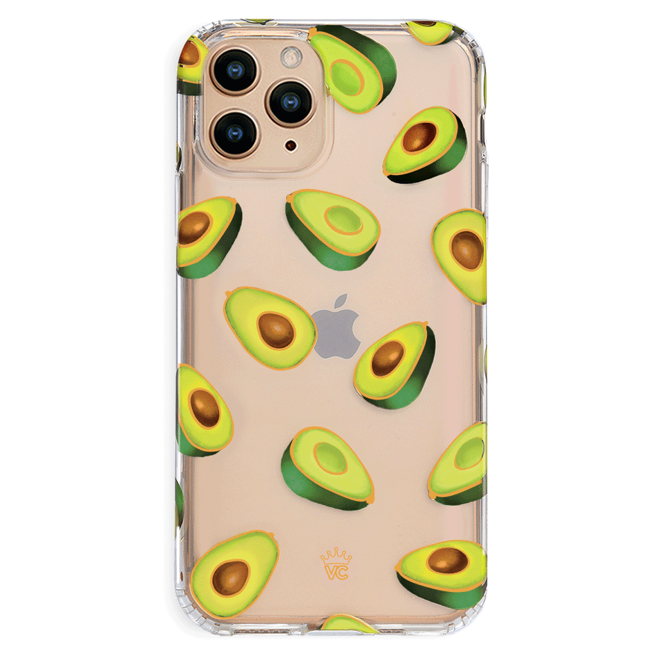 Avocado Clear iPhone Case