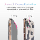 Black Cat Clear iPhone Case