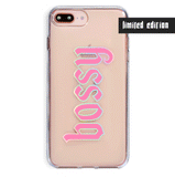 Bossy Clear iPhone Case