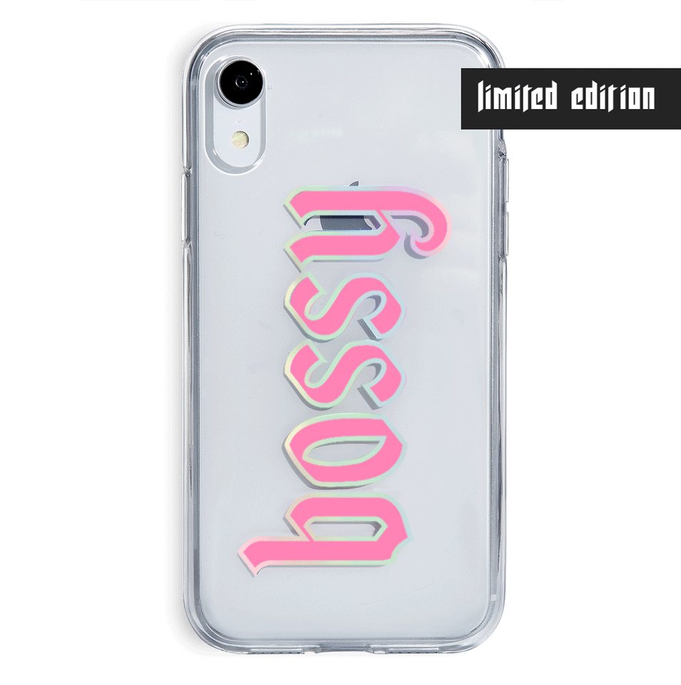 Bossy Clear iPhone Case