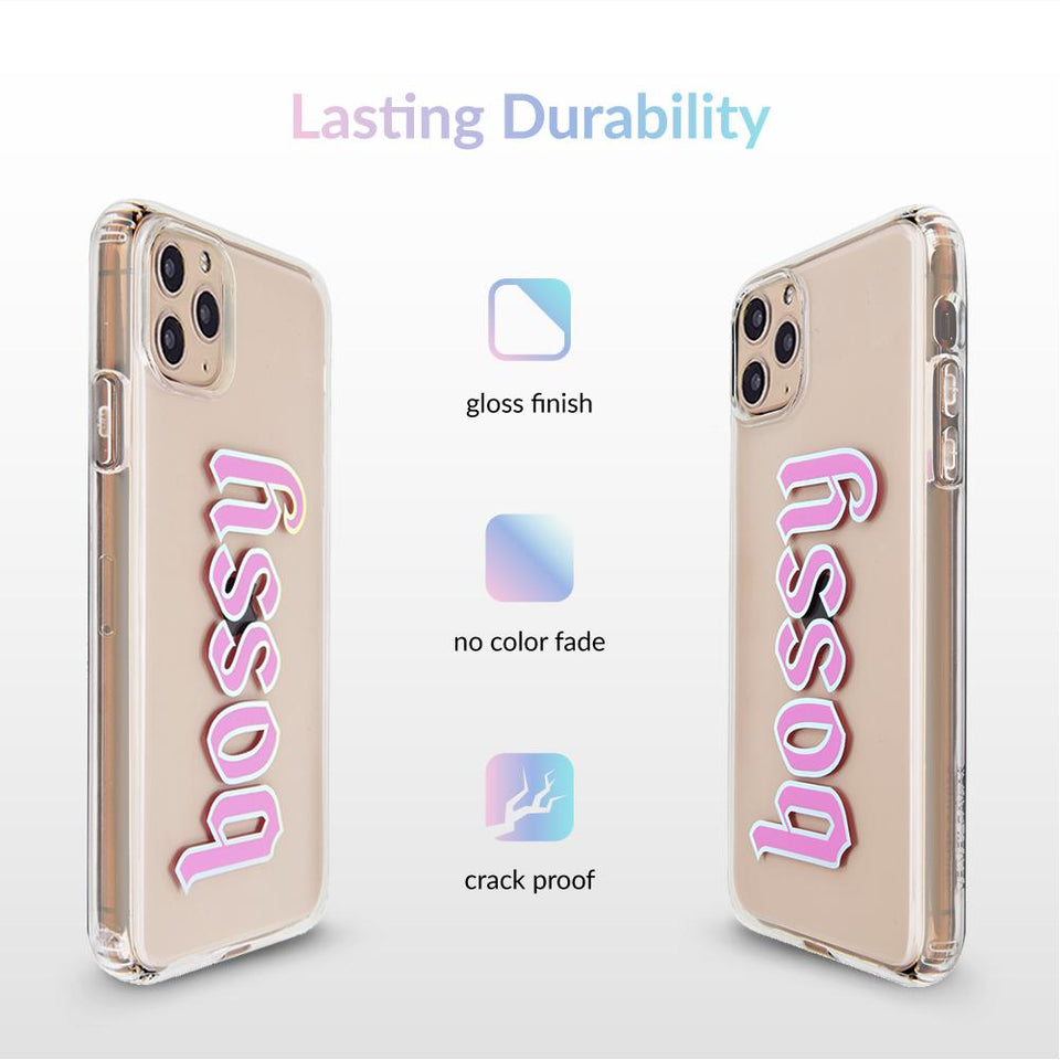 Bossy Clear iPhone Case