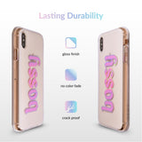 Bossy Clear iPhone Case