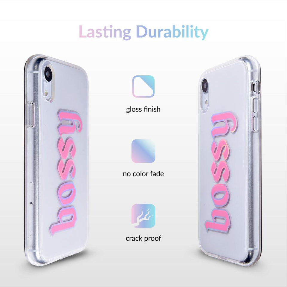 Bossy Clear iPhone Case