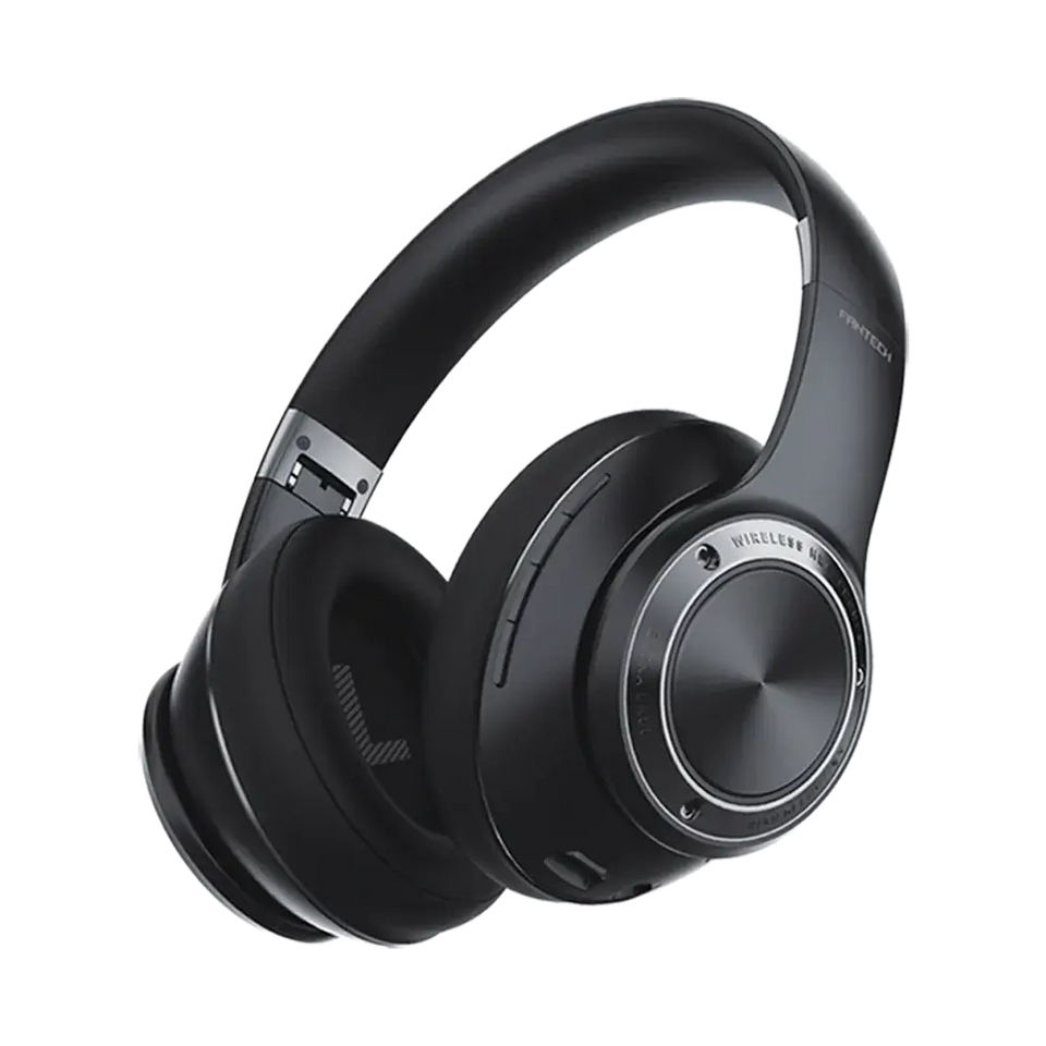 Fantech Bluetooth Headset Foldable - Black (WH01)