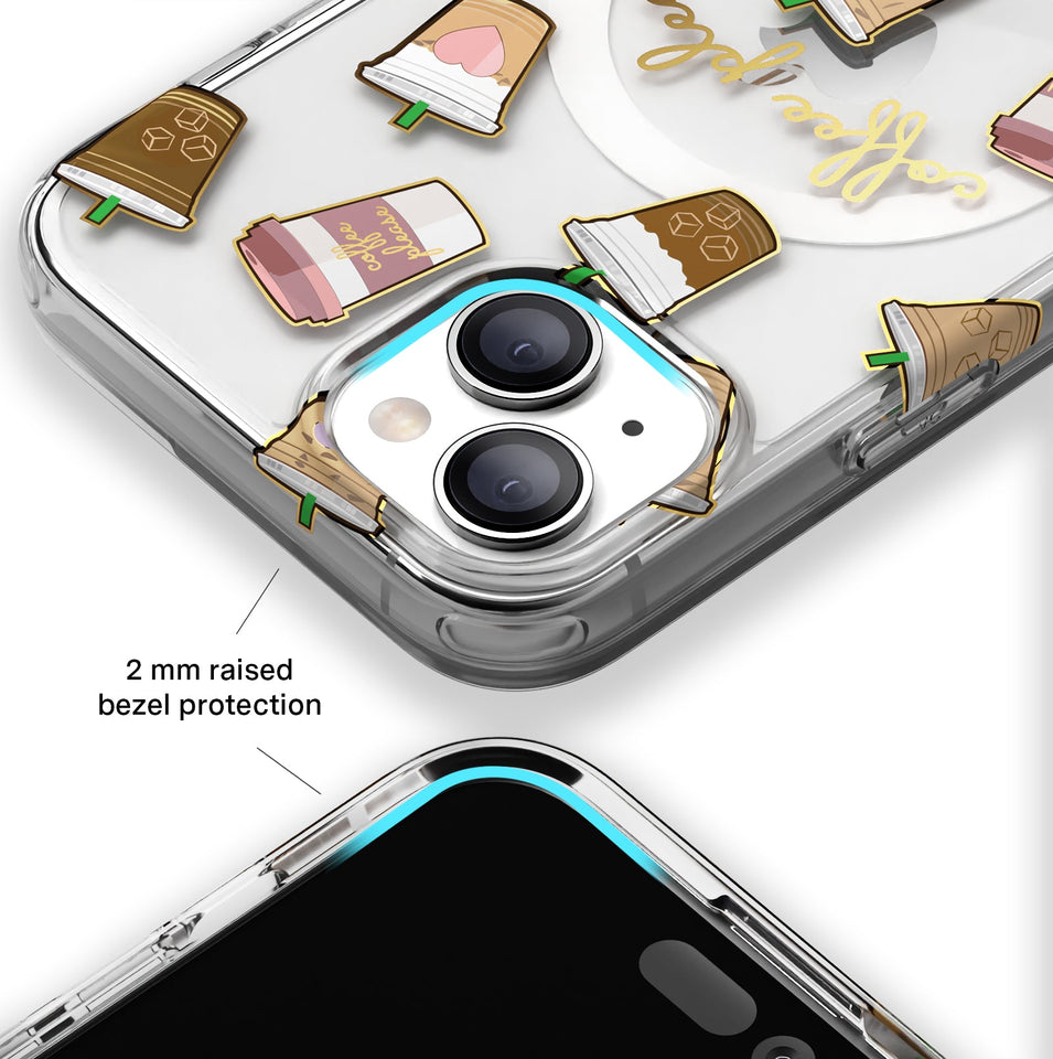 Coffee First iPhone Case