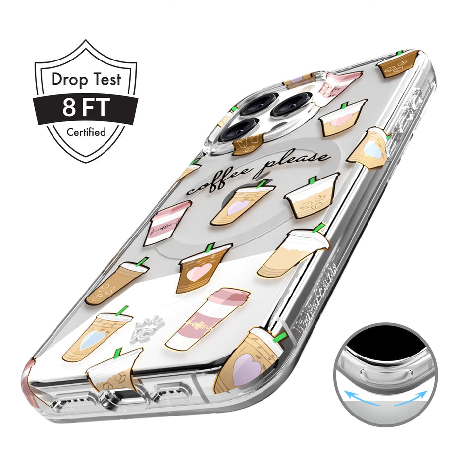 Coffee First iPhone Case