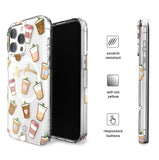 Coffee First iPhone Case