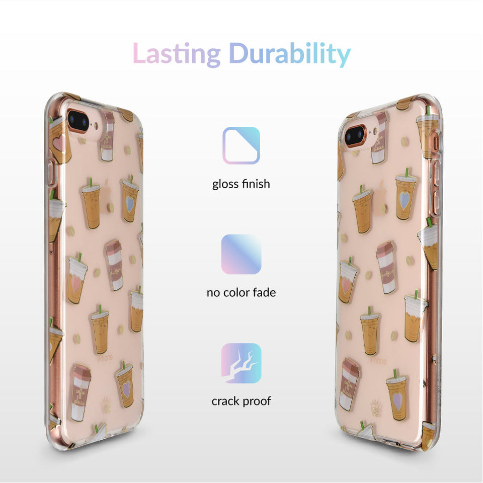 Coffee First iPhone Case