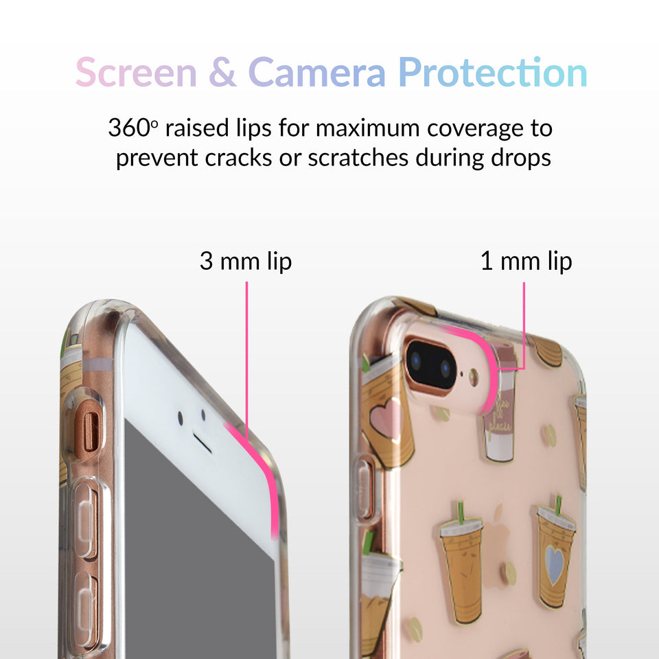 Coffee First iPhone Case