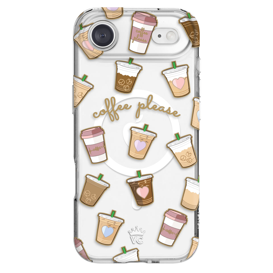 Coffee First iPhone Case