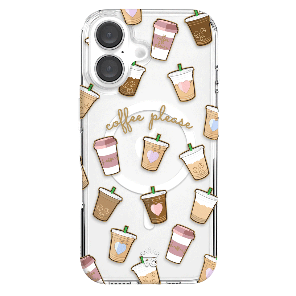 Coffee First iPhone Case