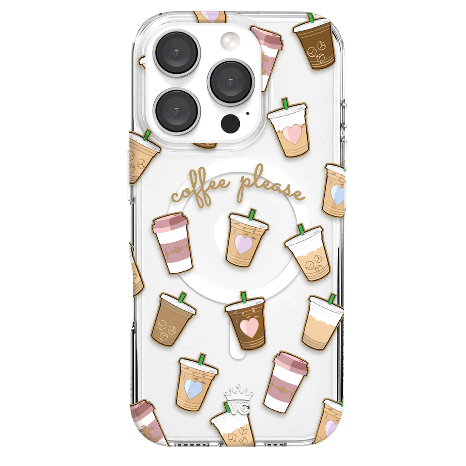 Coffee First iPhone Case