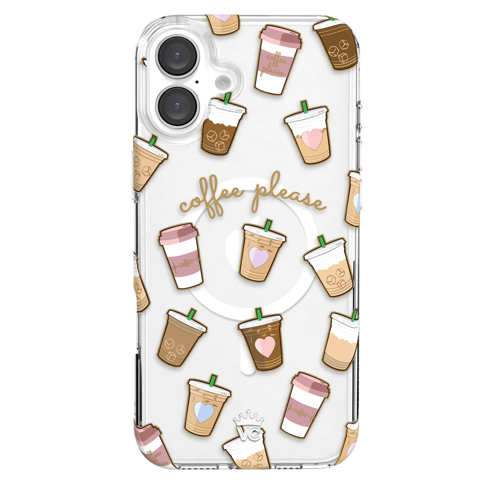 Coffee First iPhone Case