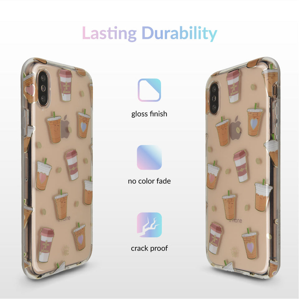 Coffee First iPhone Case