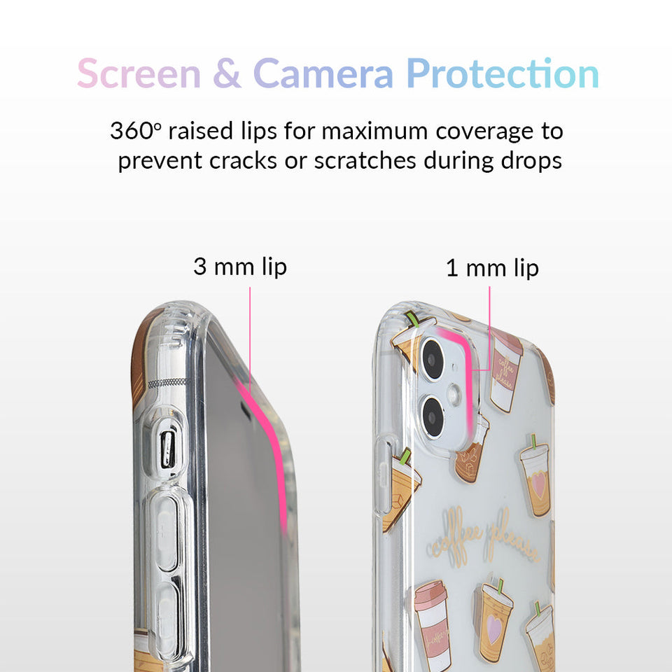 Coffee First iPhone Case