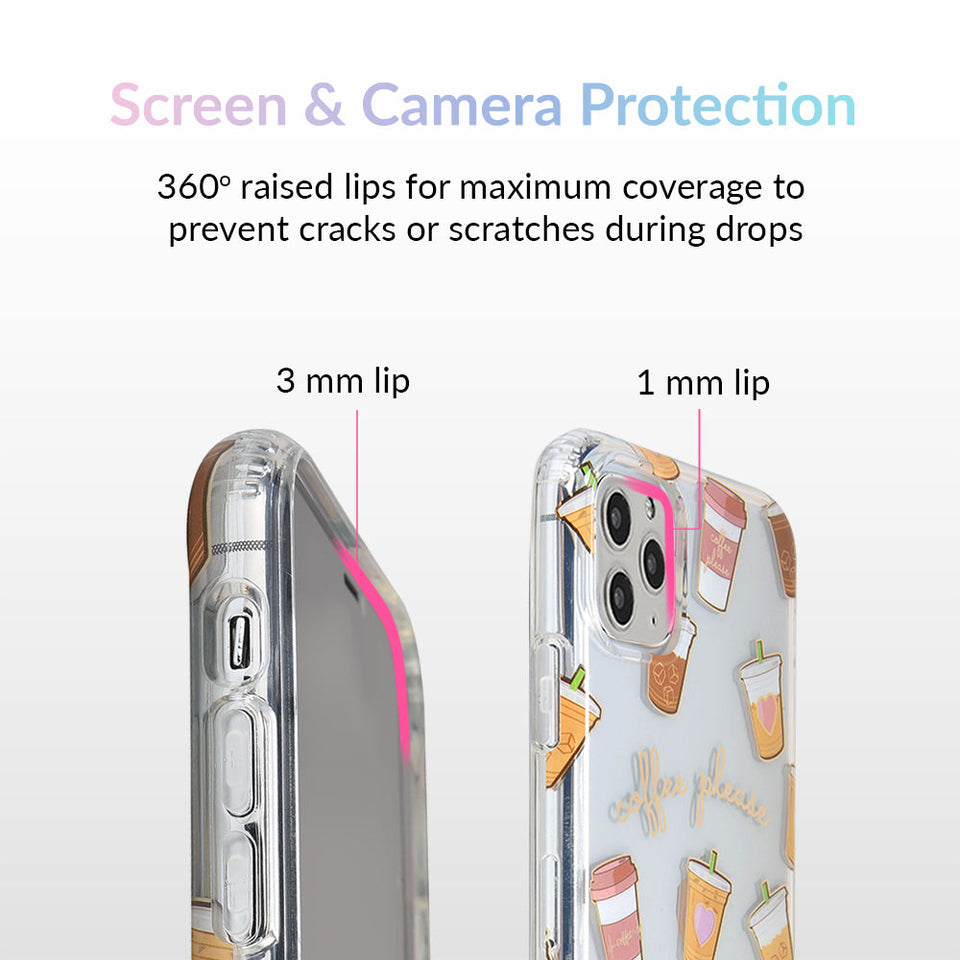 Coffee First iPhone Case