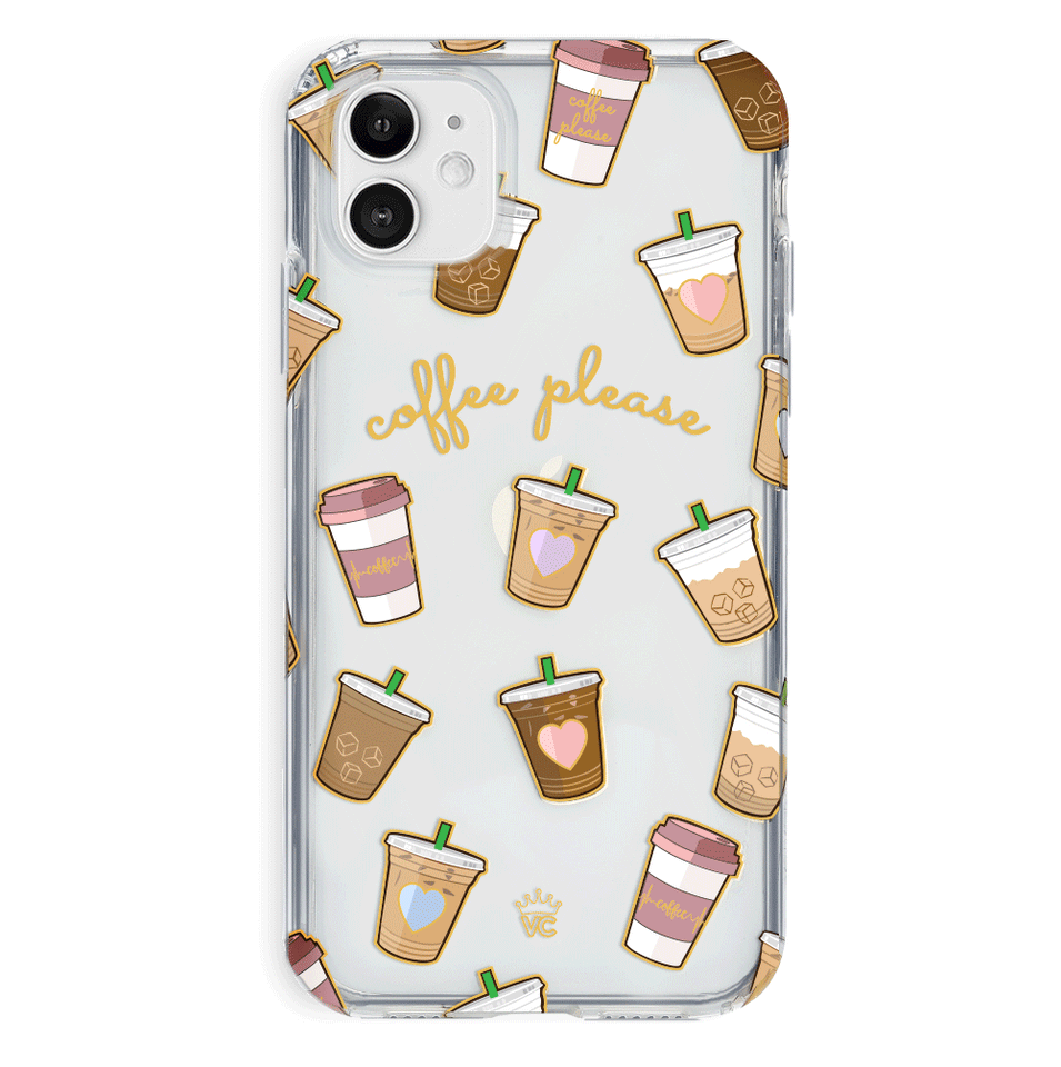 Coffee First iPhone Case