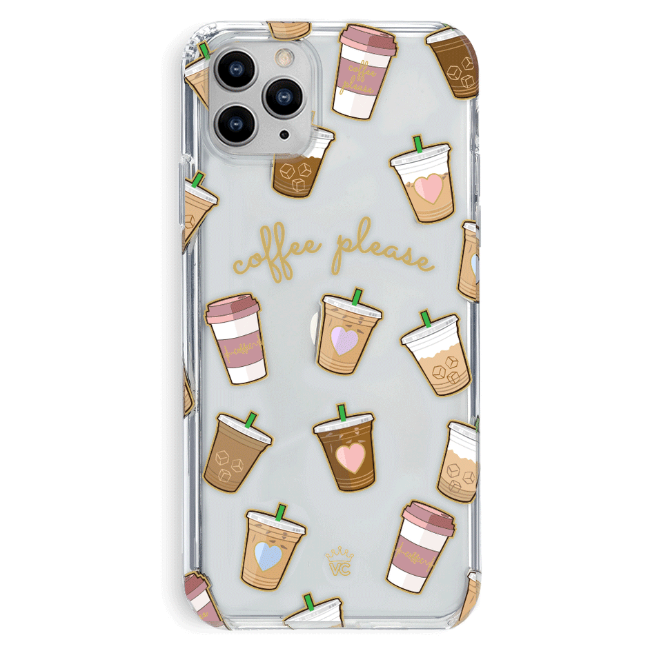 Coffee First iPhone Case
