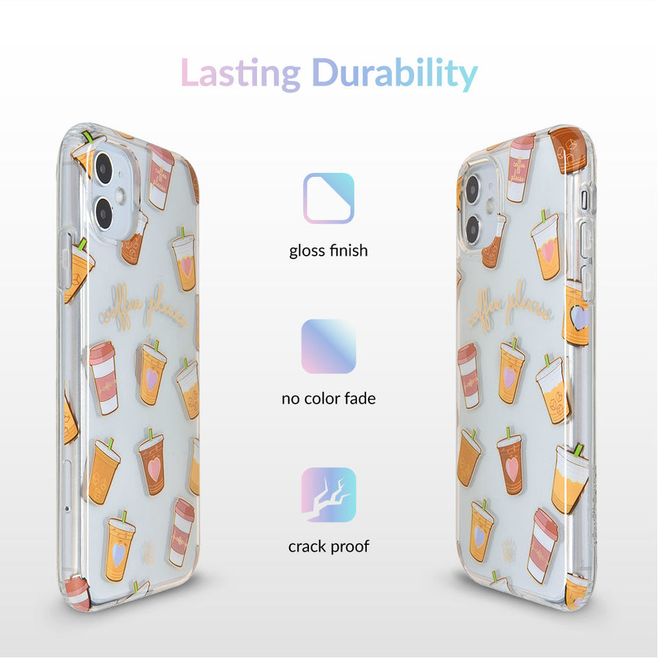 Coffee First iPhone Case