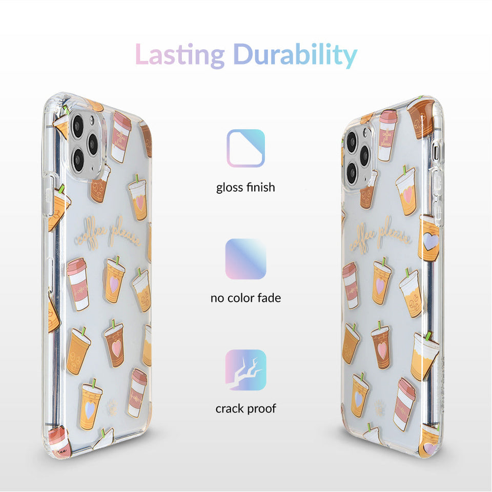 Coffee First iPhone Case