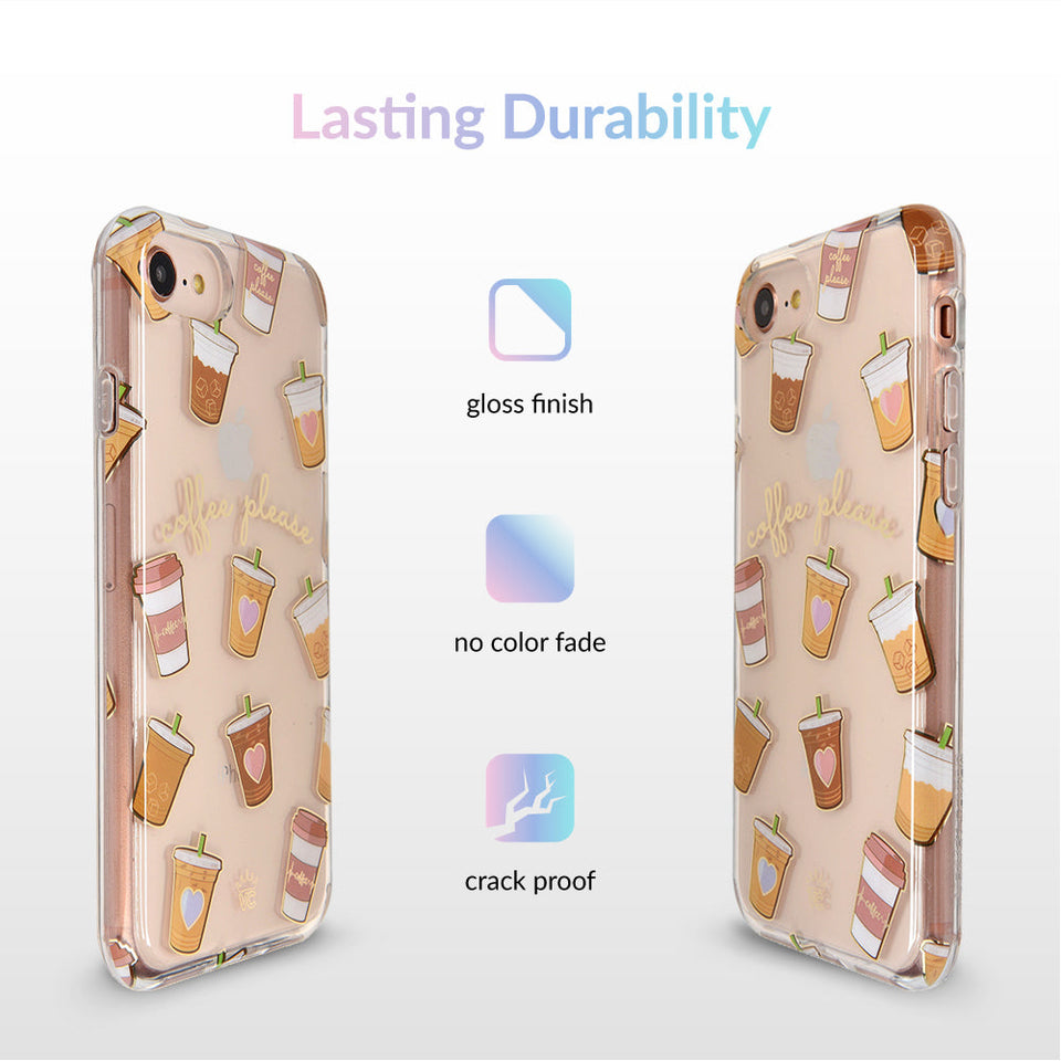 Coffee First iPhone Case