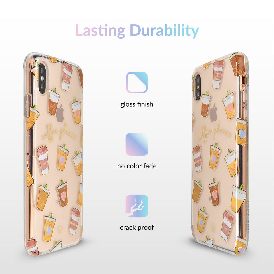 Coffee First iPhone Case