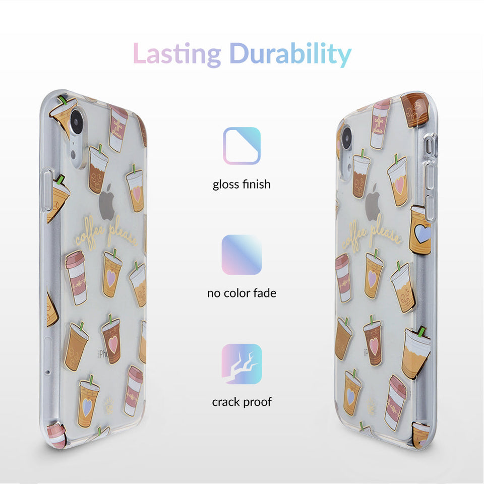 Coffee First iPhone Case