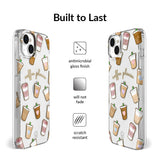 Coffee First iPhone Case