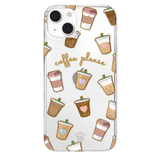 Coffee First iPhone Case