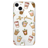 Coffee First iPhone Case
