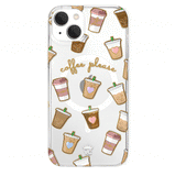 Coffee First iPhone Case