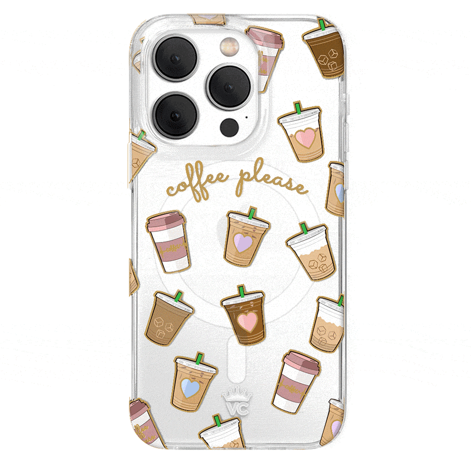 Coffee First iPhone Case