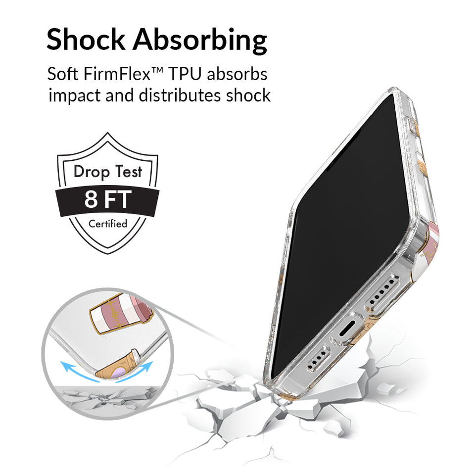 Coffee First iPhone Case