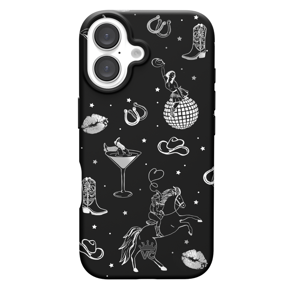 Disco Cowgirl iPhone Case