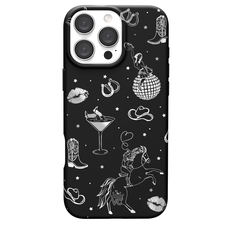 Disco Cowgirl iPhone Case