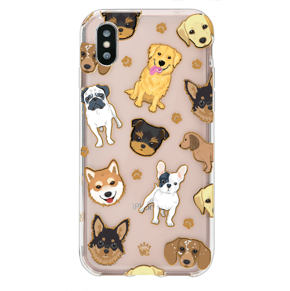 Dog Clear iPhone Case
