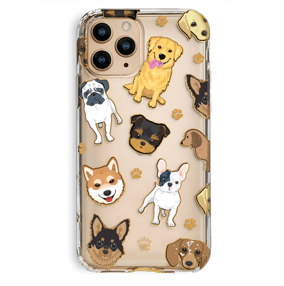 Dog Clear iPhone Case