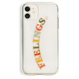 Feelings Clear iPhone Case