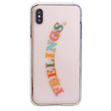 Feelings Clear iPhone Case