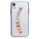 Feelings Clear iPhone Case